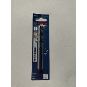 Bosch BL2147 5/16" Fractional Jobber Black Oxide High-Speed Steel Drill Bit